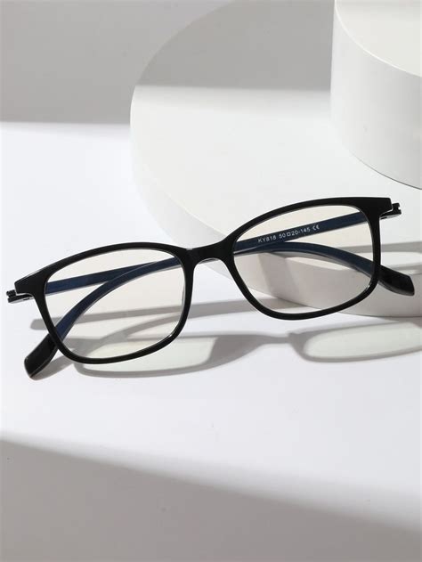 Square Frame Eyeglasses In 2024 Glasses Frames For Girl Fashion Eye Glasses Black Glasses Frames