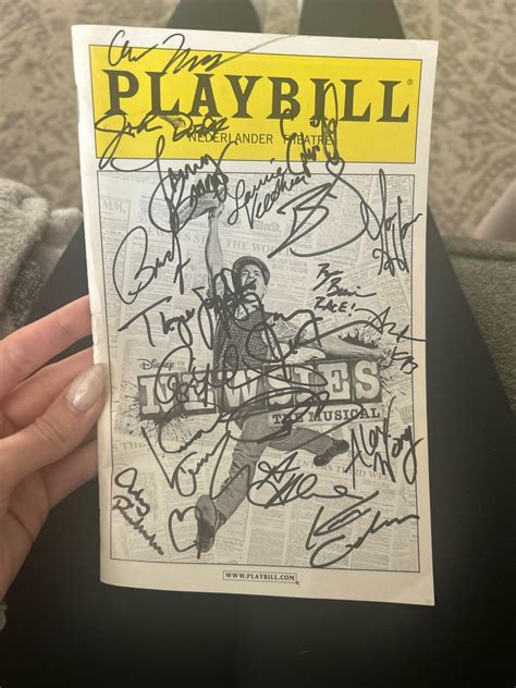 Advice For Selling A Valuable Newsies Playbill Rbroadway