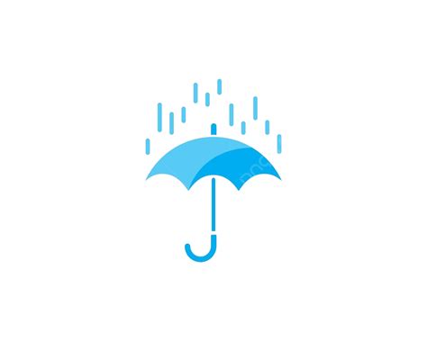 Umbrella Logo Vector Collection Drop Rain Vector, Collection, Drop ...