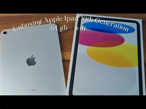 Unboxing The Apple Ipad Th Generation Gb Wifi Silver Youtube