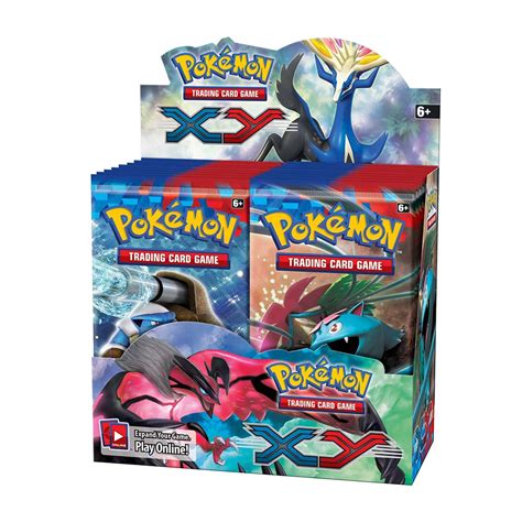 2022 New Carte Pokémon TCG XY Booster Display 36 Pacotes Card