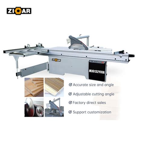 Zicar Degree Automatic Sliding Table Saw For Woodworking Wood