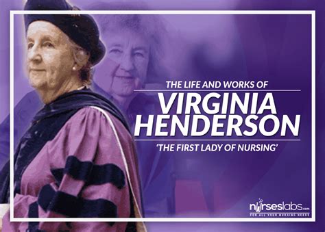 Virginia Henderson - Biography and Works - Nurseslabs