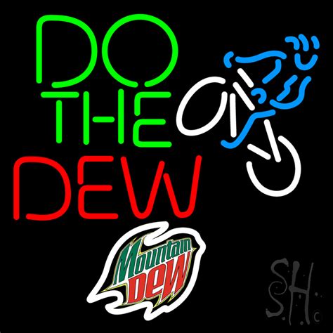 Mountain Dew Do The Dew LED Neon Sign - Business Neon Signs ...