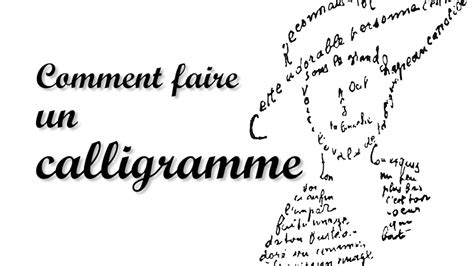 Comment Faire Un Calligramme Sur Word