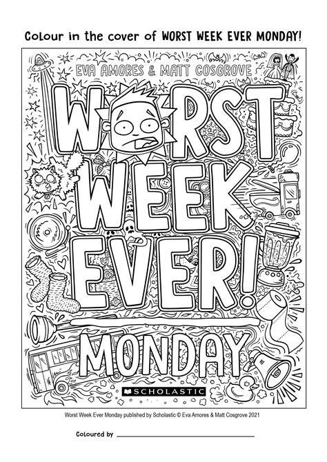 WORST WEEK EVER MONDAY ACTIVITIES Matt Cosgrove