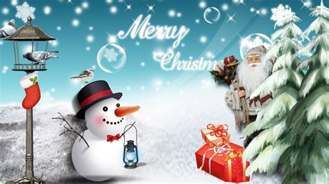 🔥 Merry Christmas Snowman Hd Background Wallpaper Cbeditz