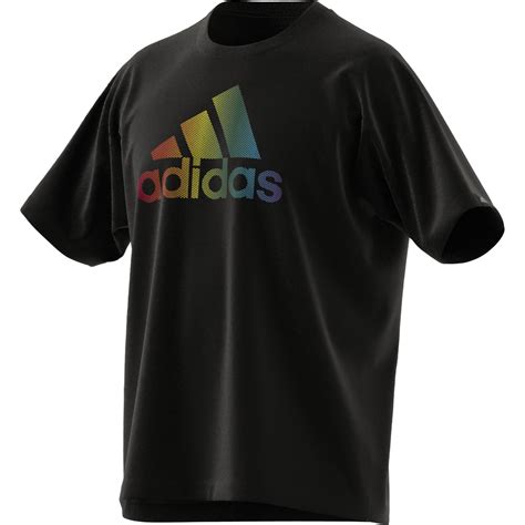 T Shirt Adidas Pride Logo Graphic