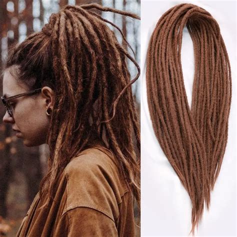 Rastas Sint Ticas De Doble Extremo Extensiones De Cabello Hippie De