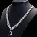 Buy Wholesale Luxury Banquet Wedding Jewelry Sets Diamond Water Drop