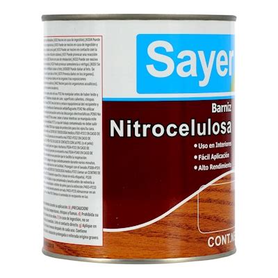 Barniz Primer Sayer De Nitrocelulosa Blanco L The Home Depot M Xico