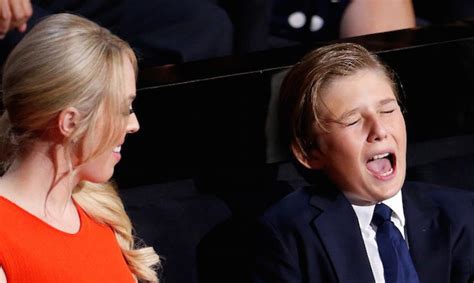 Donald Trumps Son Looked Absolutely Miserable During His Rnc Speech