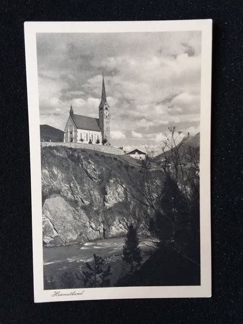 Heimatland Postkarte Kirche V Schuls Gustaf Walty Klosters Kaufen