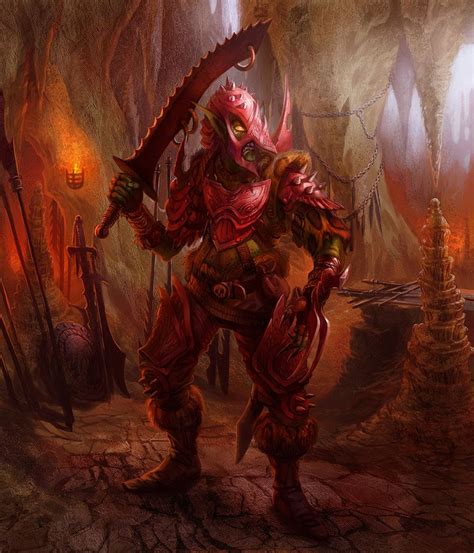 Hobgoblin Infantry By Jubjubjedi Hobgoblin Fantasy Rpg Creature