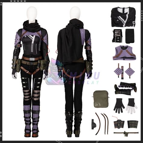 Apex Legends Wraith Cosplay Costume Full Set Mikucosplay