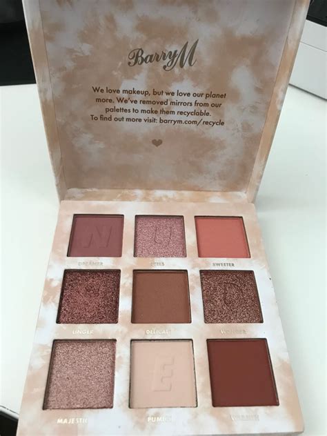 Nude Neutral Eyeshadow Palette Subtle Barry M Australia