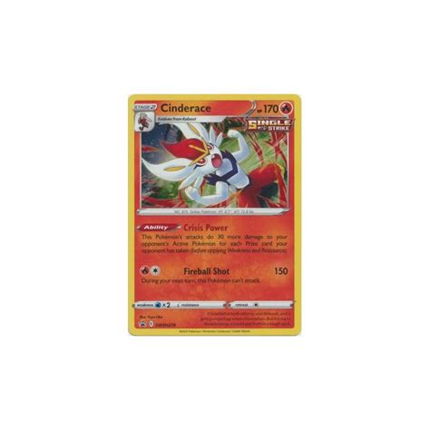 TCG Cinderace SWSH278 Tiendas Level Up