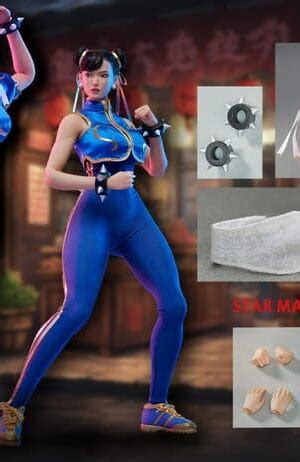 Star Man MS 008 Female Fighter Chun Li 1 6 Action Figure Sugo Toys