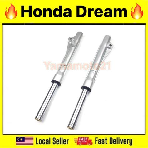 Honda Ex Dream Front Fork Assy Fork Depan Set Kiri Kanan Left Right