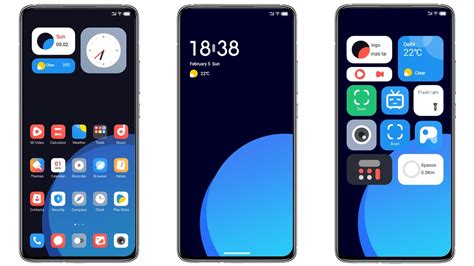 Blue And Black Miui Theme Tuonly M For Xiaomi And Redmi Phones Miui