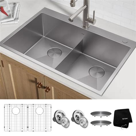 33 X 22 Double Bowl Kitchen Sink Things In The Kitchen