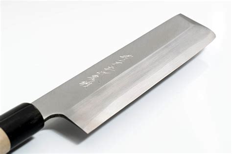 Molybdenum Steel Edo Usuba Knife Sakai Ichimonji Mitsuhide