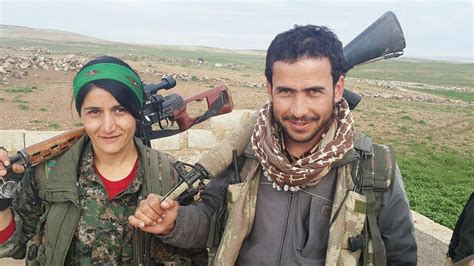 Kurdish Ypg Fighters Ypj And Ypg Kurdishstruggle Flickr