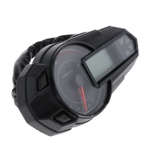 Motorrad Digital Hell Lcd Tachometer Kilometerz Hl Grandado