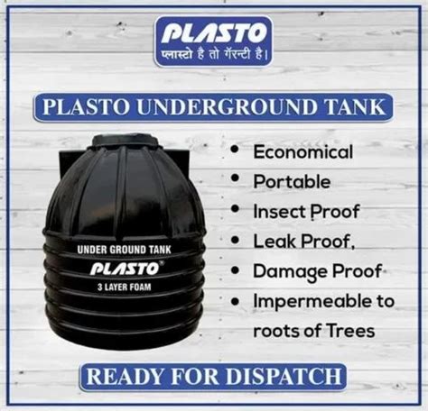 Plasto Layer Roto Moulded Underground Water Tank L At Rs