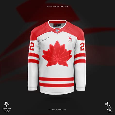 Olympic hockey jersey concept series on Behance