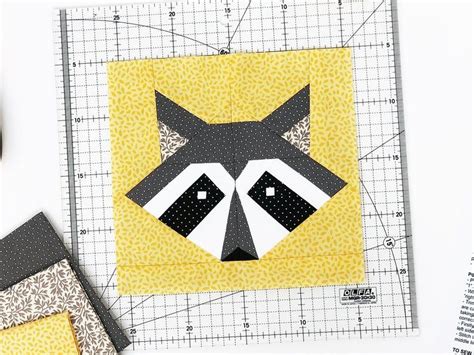 Quilt block forest animals / PDF pattern / Pattern set / | Etsy | Dyr ...