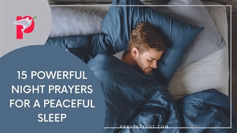 Powerful Night Prayers For A Peaceful Sleep