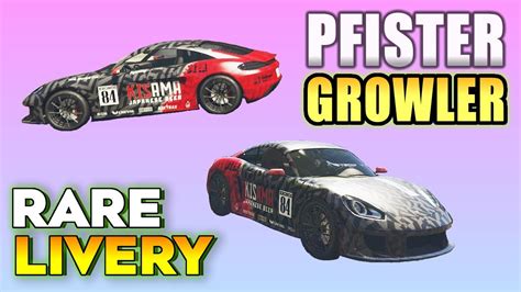 GTA 5 Online How To Unlock RARE Car Livery Kisama Graffiti On Pfister