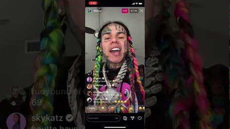 6ix 9ine Goes Live On Ig And Explained Why He Snitched Must Watch Youtube