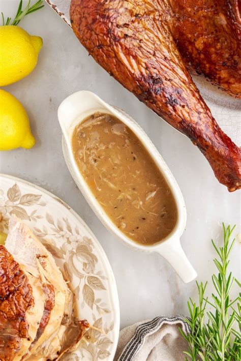 Turkey Neck Gravy Recipe Girl Inspired