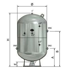 RESERVOIR GALVA 300 LITRES Renson 369211