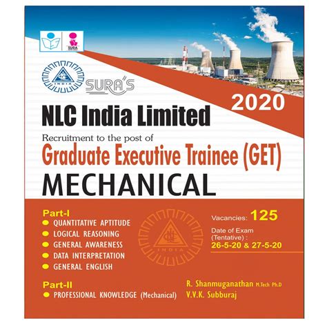 Buy Nlc Graduate Executive Trainee Get Mechanical Exam Books In