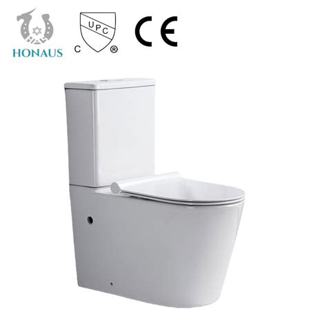 European Watermark Comfort Height Rimless Toilet Sanitary Ware Wc No Stains