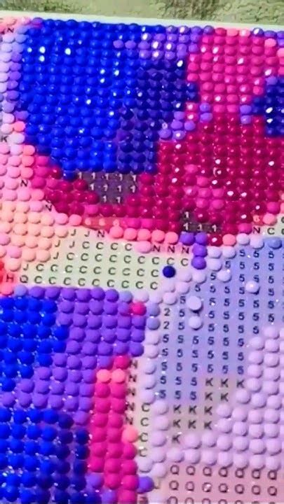 ASMR Diamond painting relax / Алмазная мозаика - картина - YouTube