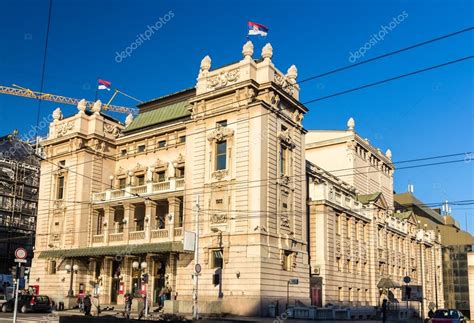 National Theatre in Belgrade - Serbia Stock Photo by ©Leonid_Andronov