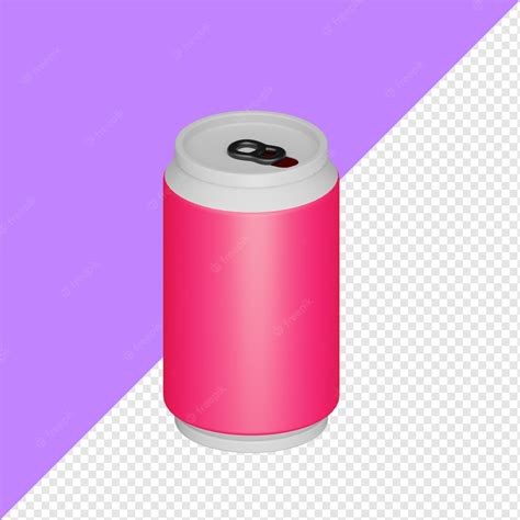 Premium Psd Soda 3d Realistic Object Design Vector Icon Illustration