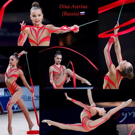 Dina Averina Russia Ribbon Collage Grand Prix Thiais Tuan