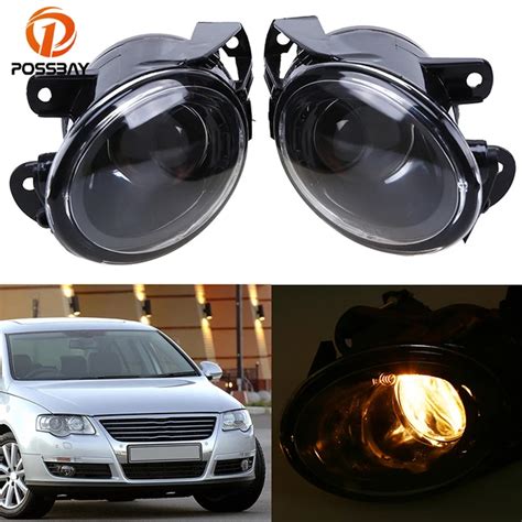 Possbay Car Front Fog Lights Driving Lamps For Vw Passat B6 Sedanwagon 2006 2007 2008 2009 2010