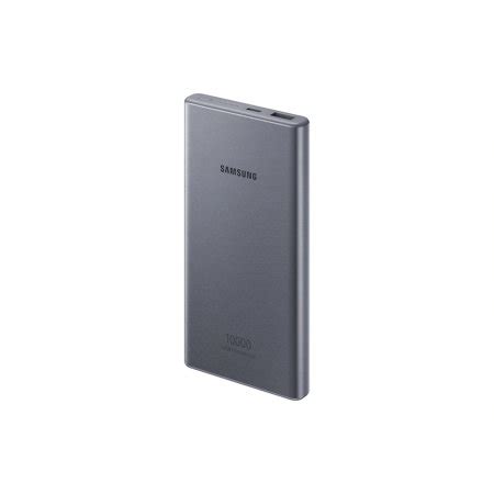 Official Samsung 10000 MAh 25W USB C Grey Power Bank