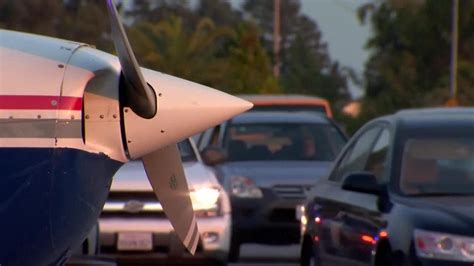 Plane Makes Emergency Landing On California Highway