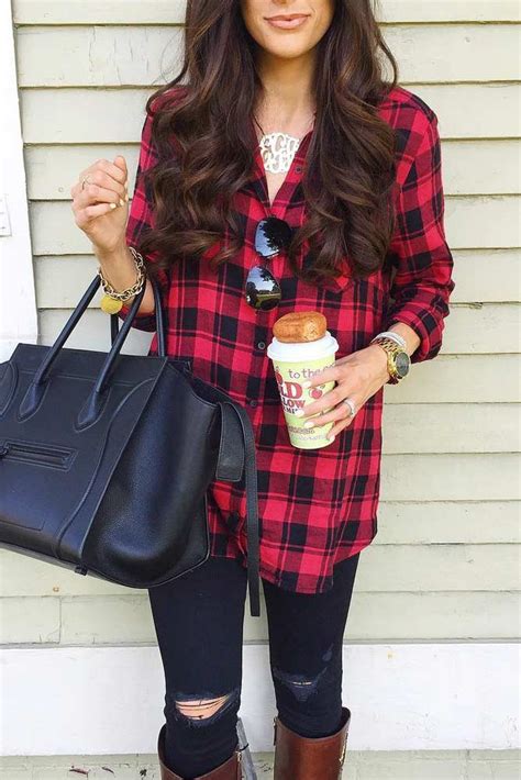 33 Flannel Fall Outfits Style Tips How To Wear Your Favorite Shirt