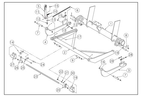 Thieman Tailgates St22 Tlaia Dg St22 Trunnion Lift Arms And Idler
