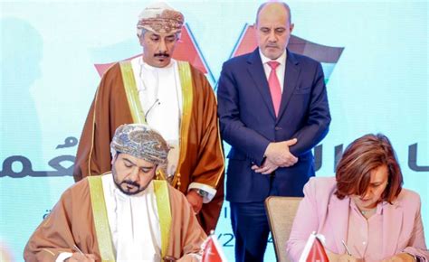 Jordan Oman Ink 3 Mous For Attracting Investments