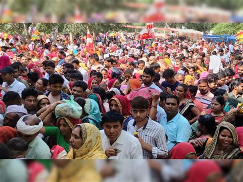 In Bhairu Babas Lakhi Fair In Ringas 3 Lakh Devotees Got The Head