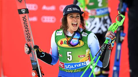 Federica Brignone Vince A Soelden Nel Primo Slalom Gigante Della